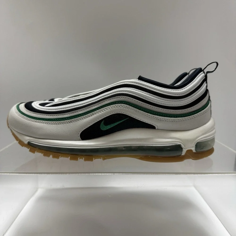 Brand New Nike Air Max 97 Photon Dust Green Gum Malachite 921826-021 Men Size 9